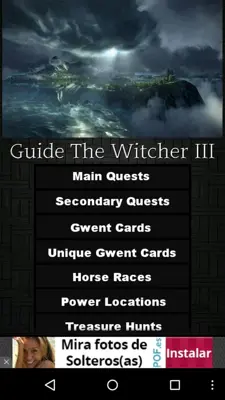 Guide The Witcher3 WildHunt android App screenshot 4